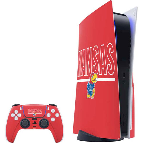 University of Kansas Jayhawks Established 1865 PlayStation PS5 Skins